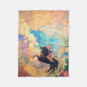 Muse on Pegasus, Redon Fleece Deken (Voorkant)