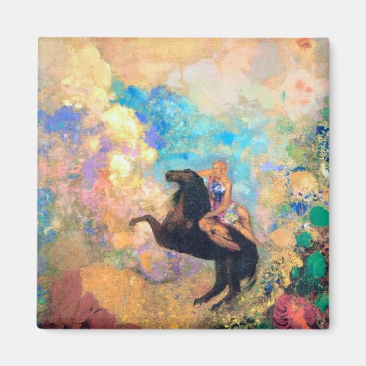 Muse on Pegasus, Redon Magneet (Voorkant)