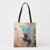 Muse on Pegasus, Redon Tote Bag (Voorkant)
