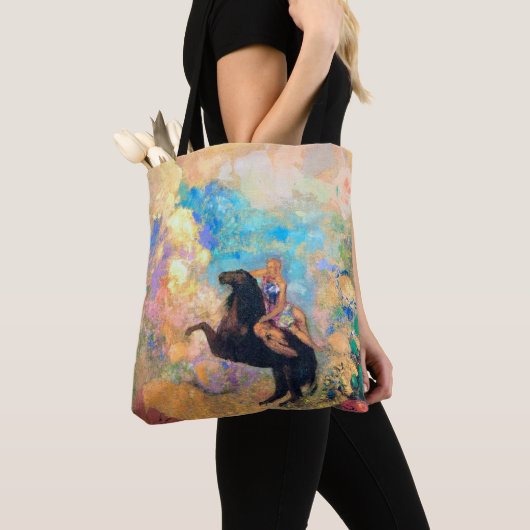 Muse on Pegasus, Redon Tote Bag (Dichtbij)