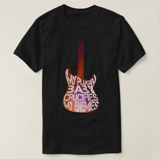 Muse Plugin Baby - guitar Classic T-Shirt (Design voorkant)