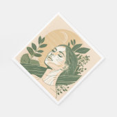 Muse - Standaard Luncheon papieren servetten (Hoek)