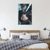Muse van het middernachtelijk platform canvas afdruk (Insitu (Slaapkamer))
