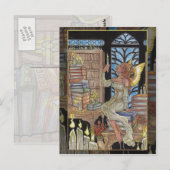 Muse van het onontdekte Briefkaart (Voorkant / Achterkant)