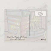 Muse van het onontdekte Briefkaart (Achterkant)