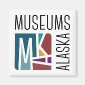 Musea Alaska Magnet (Voorkant)
