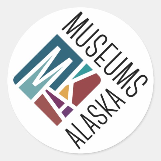 Musea Alaska Sticker (Voorkant)