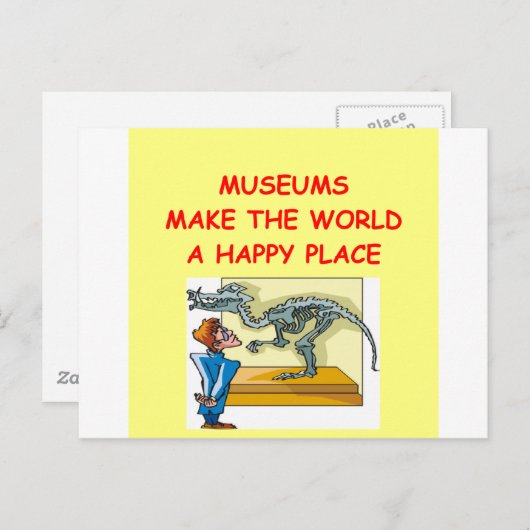 musea briefkaart (Voorkant / Achterkant)