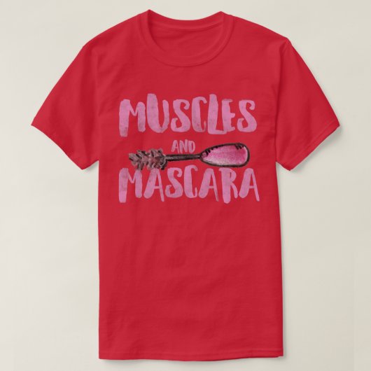 Musea en Mascara T-shirt (Design voorkant)