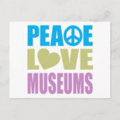 Musea voor vredesliefde briefkaart (Voorkant)