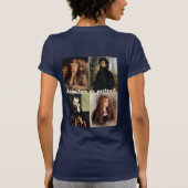 Musée d'art, Cagnes-Sur-Mer (voorzijde) T-shirt (Achterkant)