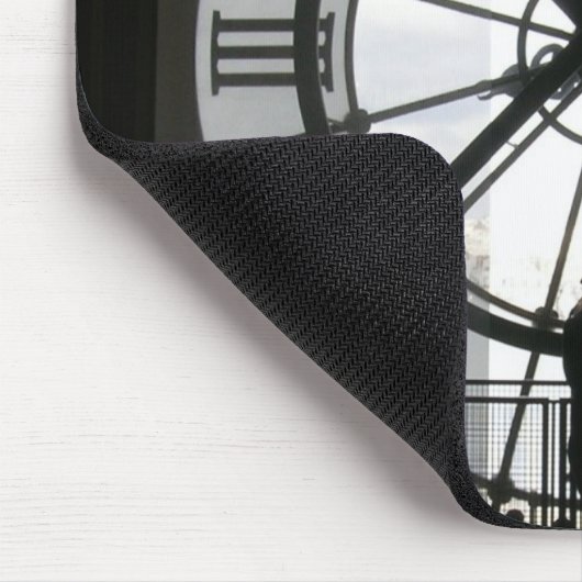 Musee d'Orsay Clock Mouspad Muismat (Hoek)
