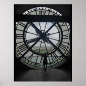 Musée d'Orsay Clock Poster Print (Voorkant)