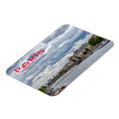 Musée d'Orsay en Seine River - Parijs, Frankrijk Magneet (Linkerzijde)