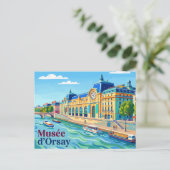 Musée d'Orsay Frankrijk Briefkaart (Staand voorkant)