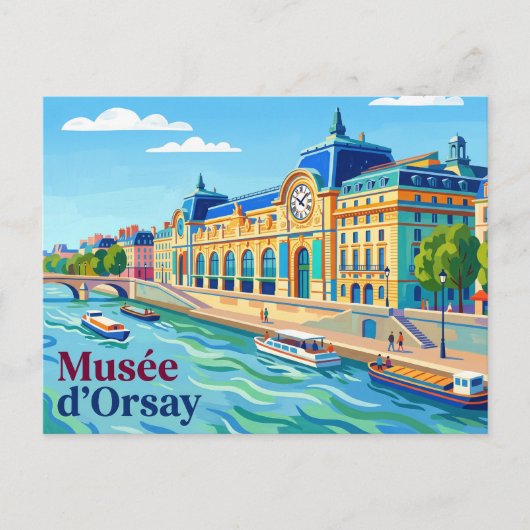 Musée d'Orsay Frankrijk Briefkaart (Voorkant)