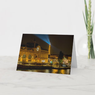 Musée d'Orsay in Parijs bij nacht Kaart