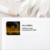 Musée d'Orsay in Parijs 's nachts Etiket (Insitu)