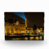 Musée d'Orsay in Parijs 's nachts Fotoblokken (Voorkant)