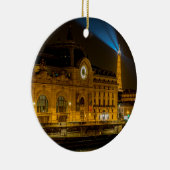 Musée d'Orsay in Parijs 's nachts Keramisch Ornament (Rechts)