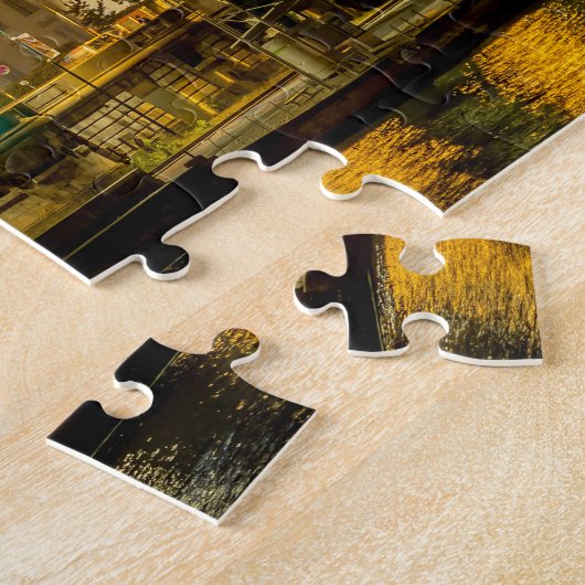 Musée d'Orsay in Parijs 's nachts Legpuzzel (Zijkant)