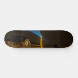 Musée d'Orsay in Parijs 's nachts Persoonlijk Skateboard