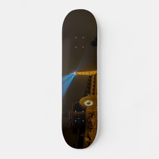Musée d'Orsay in Parijs 's nachts Persoonlijk Skateboard (Voorkant)