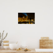Musée d'Orsay in Parijs 's nachts Poster (Keuken)