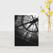 Musee d'Orsay Klok Kaart (Gele Bloem)