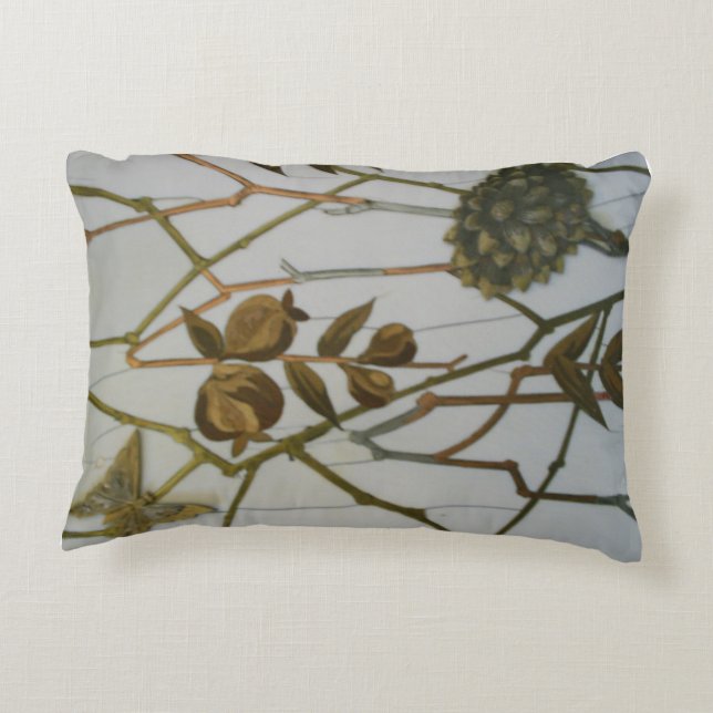 Musee d'Orsay - marquetry-element Accent Kussen (Achterkant)