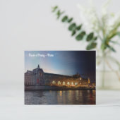 Musee d'Orsay Overgang van dag naar nacht - Parijs Briefkaart (Staand voorkant)