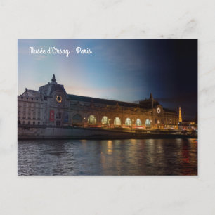 Musee d'Orsay Overgang van dag naar nacht - Parijs Briefkaart