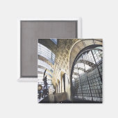 "Musee d'Orsay" Waterverf van het Parijse museum Magneet (Voorkant / Achterkant)