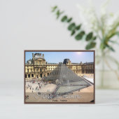 Musee du Louvre Briefkaart (Staand voorkant)