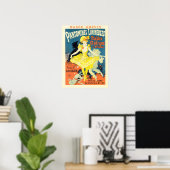 MUSEE GREVIN PARIS Jules Cheret Old French Theater Poster (Thuiskantoor)