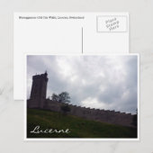 museggmauer briefkaart (Voorkant / Achterkant)