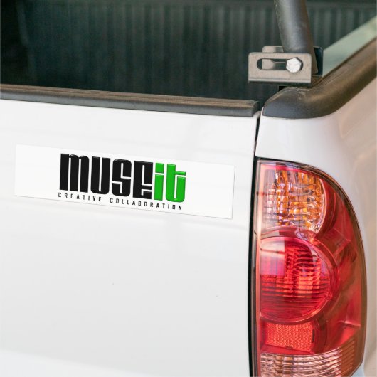 MUSEit Bumpersticker (Op Truck)