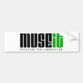 MUSEit Bumpersticker (Voorkant)