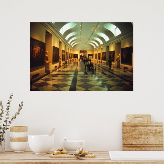 Museo del Prado, Madrid, Spanje Poster (Keuken)