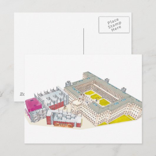 Museo Nacional Centro de Arte Reina Sofia. Briefkaart (Voorkant / Achterkant)