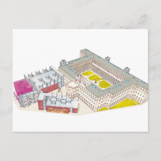 Museo Nacional Centro de Arte Reina Sofia. Briefkaart (Voorkant)