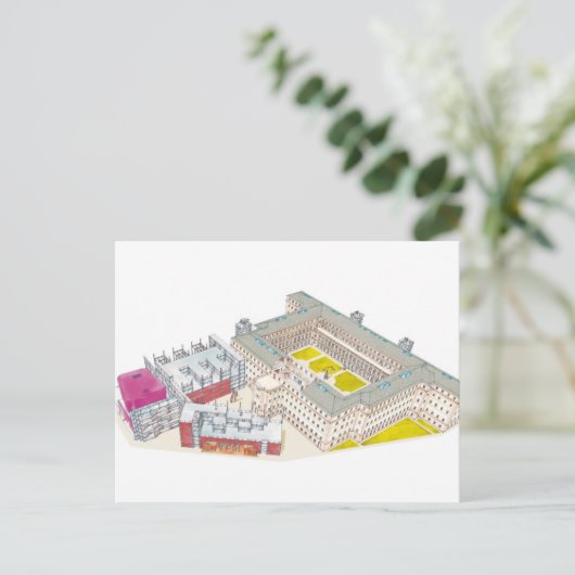 Museo Nacional Centro de Arte Reina Sofia. Briefkaart (Staand voorkant)