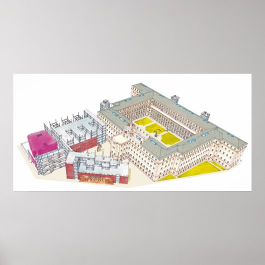 Museo Nacional Centro de Arte Reina Sofia. Poster (Voorkant)