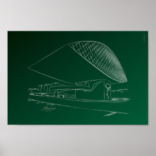 Museu Oscar Niemeyer Poster