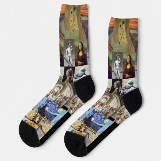 Museum Art Socks Enchanced Crew Socks  Sokken (Links)