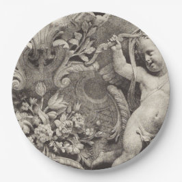 Museum art unique paper plate  papieren bordje