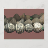 Museum Beads uit Ecuador Briefkaart (Voorkant)