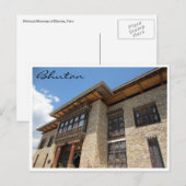 museum bhutan nieuw briefkaart (Voorkant / Achterkant)