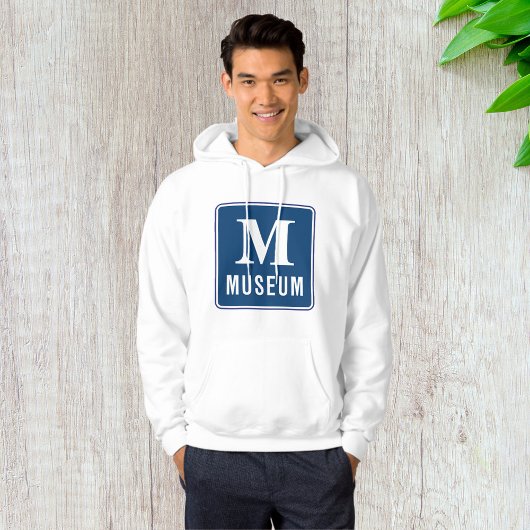 Museum Bord Heren Hoodie