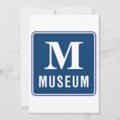 Museum Bord Uitnodigingen (Voorkant)